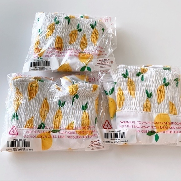 Hanna Andersson Girl Smocked One Piece Suit 5T 5 Years 110 Cm or 6-7 years 120 - Picture 10 of 10